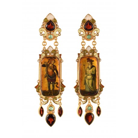 Miniature earrings