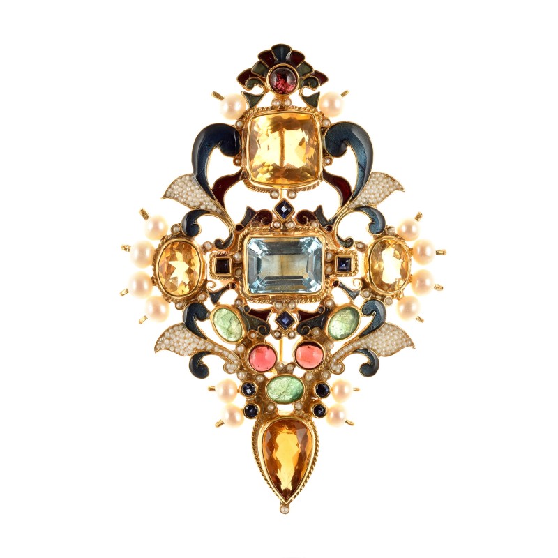 Baroque brooch