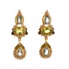 Everyday earrings handmade in Italy by Percossi Papi with natural stones