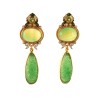 Everyday earrings handmade in Italy by Percossi Papi with natural stones